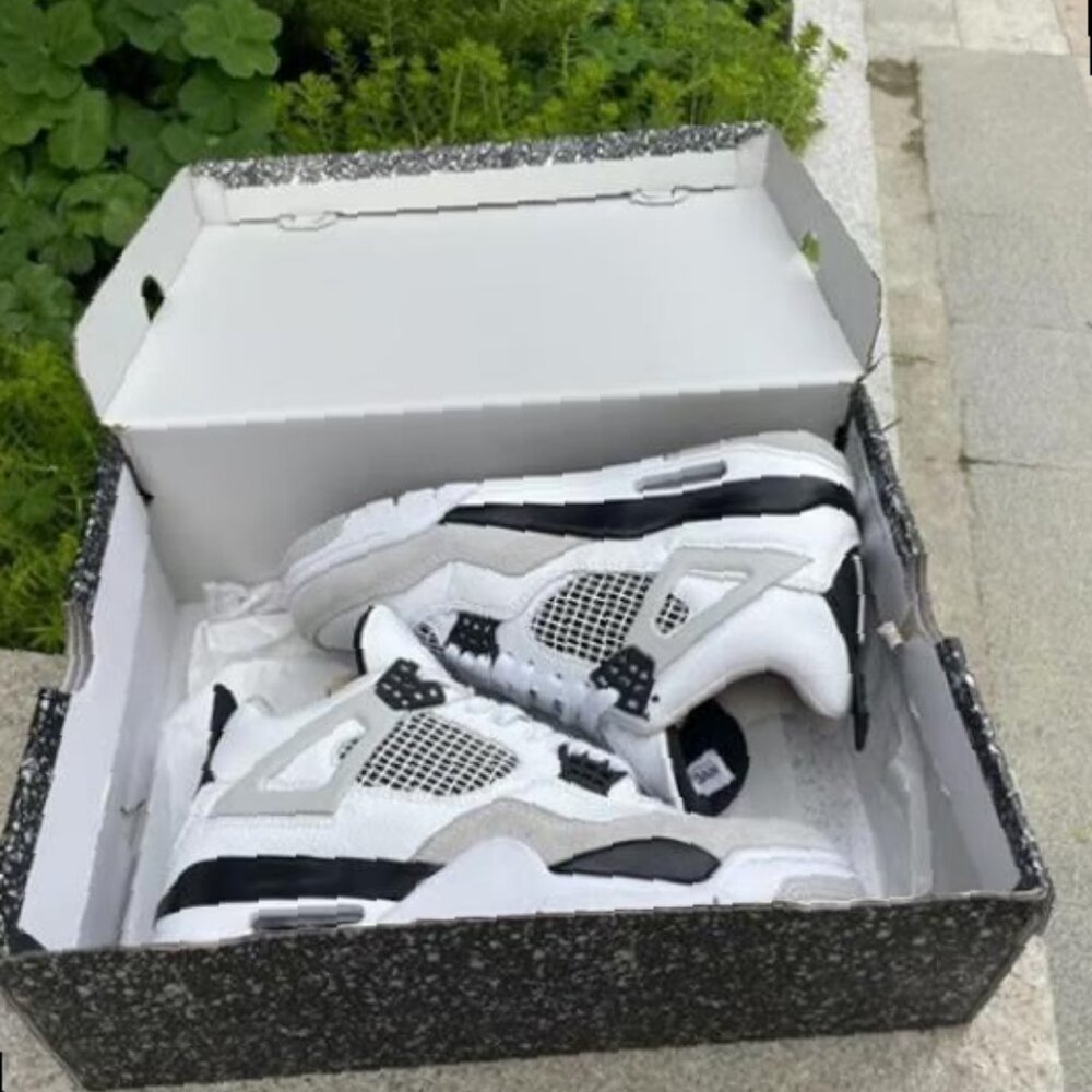 Jordan 4 military black size 42 - Picture 5 of 5